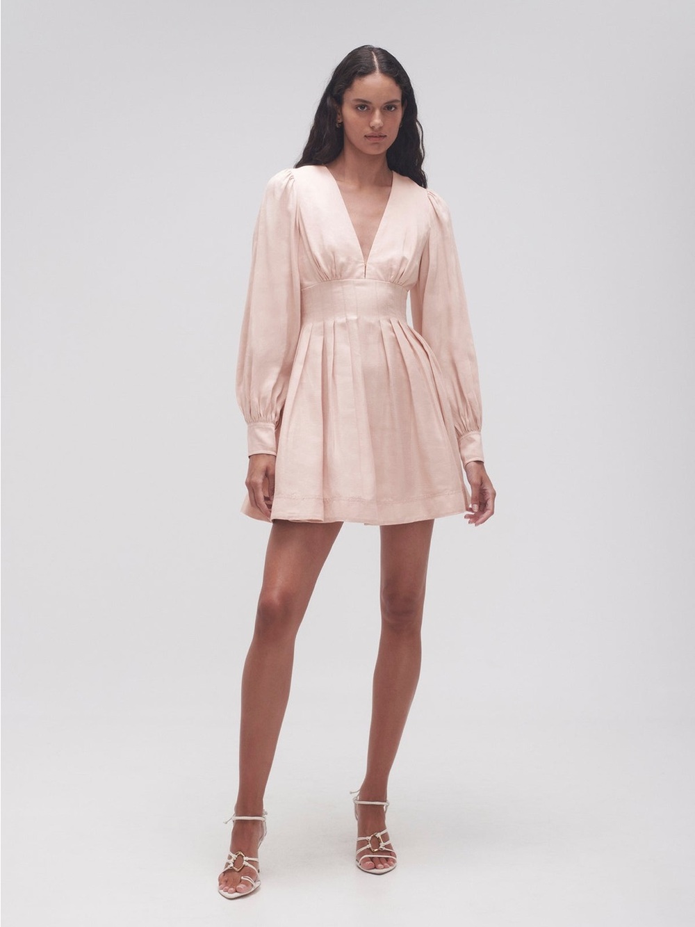 AJE AMELIA PLUNGE MINI DRESS | size 12